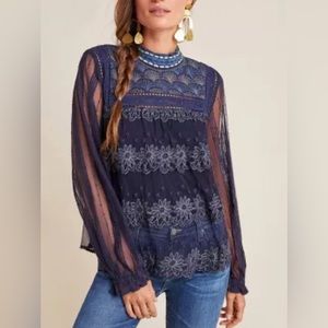 Anthropologie BLANK London Massey Top - size small